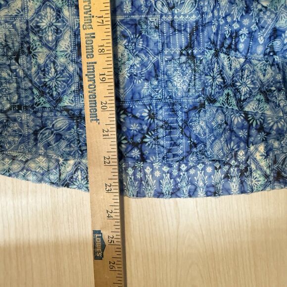 Croft And Barrow Tankini Swim Top 14 Blue White Cruise Beach Adjustable Strap - Picture 9 of 11